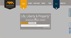 Desktop Screenshot of madisonadams.com